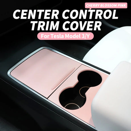 Car Central Control Panel Sticker cover For Tesla Model Y 3 Protection Retrofit film Interior Decoration Console Trim Accessorie