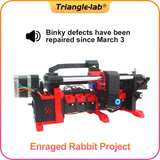 C Trianglelab Trident Mmu Kit Enrager Rabbit Carrot Feeder Ercf Ercp Easy Brd V1.1 Multi Material for 3D Printer Voron EXTRduer