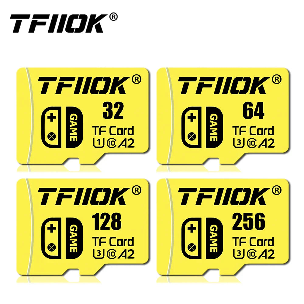 TFMICROSD Card For Nintendo Switch 128GB Memory Card 256GB High Speed Class10 Mini TF Flash Card For Diy Gaming Computer/Camera