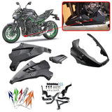 For kawasaki Z 900 2017-2024 Motorcycle Engine Bellypan Pan Spoiler Fairing Z900 Carbon Fiber Body Frame Kit Lower Panel Z-900