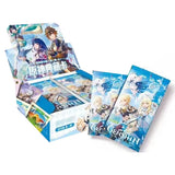 Genshin Impact Cards Anime TCG Game Collection Pack Booster Box Rare SSR Surrounding Table Toys For Family Children Gift