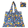 Cat Panda Animal  Flower Pattern Large Folding Shopping Bag Easy to Carry Reusable Large Capacity Eco Storage Handbag