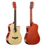 VZb 38-inch folk acoustic guitar beginners practice guitar and popular guitar