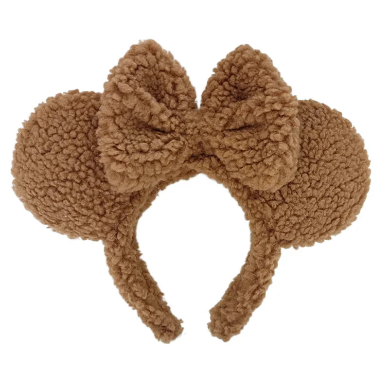 Disney Christmas Catoon Plush Animal Hairband Headband Hair Accessories women girl Baby toys kids COSTUME Headband Hair