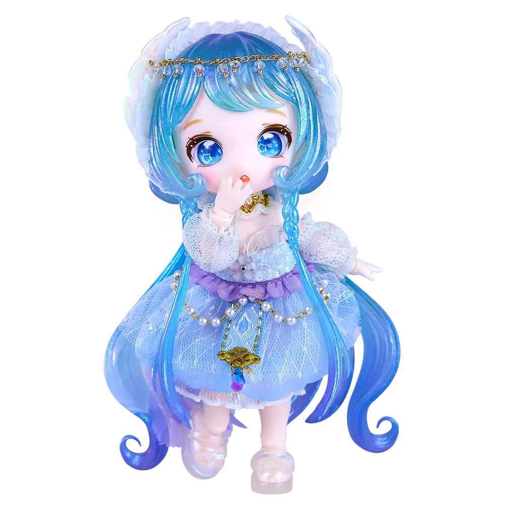 Dream Fairy Constellation 13cm OB11 Maytree Doll Collectible Cute Animal Style Kawaii Toy Figures Birthday Gift for Kids