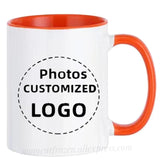 Customized Photos/Logo Printed DIY Coffee Mugs Personalized Tea Cups Drink Beer Milk Tableware Beer Drinkware Coffeeware Teaware