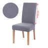 Dining chair Cover For Home Polar Fleece Fabric Chair Cover Stretch Slipcovers Seat Chair Covers Banquet Hotel Dining Room