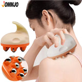 Hand Held Massager for Muscle Back Neck Foot Leg Pain Relief,Palm Shaped Massage Full Body Massage Tool with Roller Ball Massage