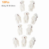 15Pcs/10/5Pcs Kawaii Small Bears Plush Soft Toys Pearl Velvet Dolls Gifts Mini Teddy Bear for Key Ring Girl Gift Women Favorite