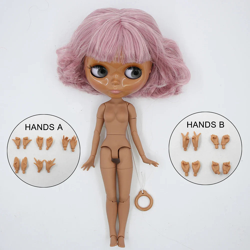 ICY DBS blyth doll 1/6 bjd toy joint body glossy face 30cm on sale special price toy gift anime doll