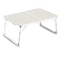 Folding Laptop Desk, Portable Foldable Camping Table, Mini Picnic Table with Storage Space, Lap Desk Reading Holder for Anywhere