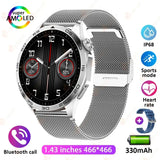 New WATCH GT 4 Smart Watch Men GPS Tracker 1.43 Inch AMOLED 466*466 Screen Always Display Bluetooth Call Smartwatch for Android