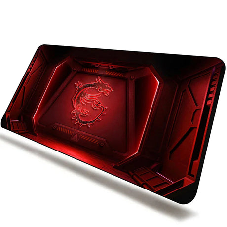 MSI Mouse Pad Large Gamer Anti-slip Rubber Gaming Accessories Mousepad Keyboard Laptop Computer Speed Mice Mouse Desk Play Mat