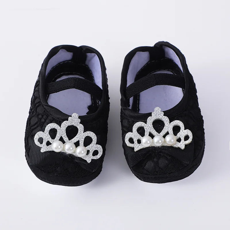 Summer Baby Girls Retro Toddlers Prewalkers Flower Footwear Shoes Infant Soft Bottom First Walkers 0-18M Anti-slip Toddler Shoes