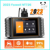 Foxwell NT726 OBD2 Diagnostic Tool All System Scan DPF Injector Oil EPB SAS Reset OBDII Car Automotive Scanner Tools Free Update