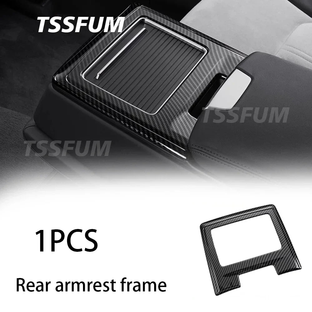 Car Interior Carbon Fiber Full Set Sticker for Audi A7 A6 C8 Allroad Avant 19-23 Gear Shift Panel Cover Interior Trim Accessorie