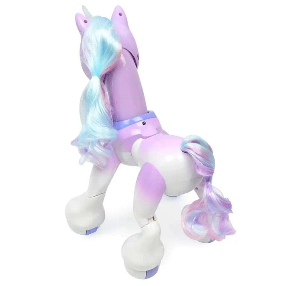 KaKBeir Creative Remote Control RC Horse Unicorn Robot Cute animal Intelligent Induction Electric Model Pet robotics Kids toys