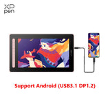 XPPen Artist 13 2nd Gen Graphic Tablet Monitor with 130% sRGB 9 Shortcut Keys 13.3 Inch Pen Display Support Android Windows Mac