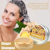 Ginger Polygonum Soap Shampoo Soap Cold Processed Soap Hair Shampoo Bar Pure Plant Hair Shampoos Hair Care