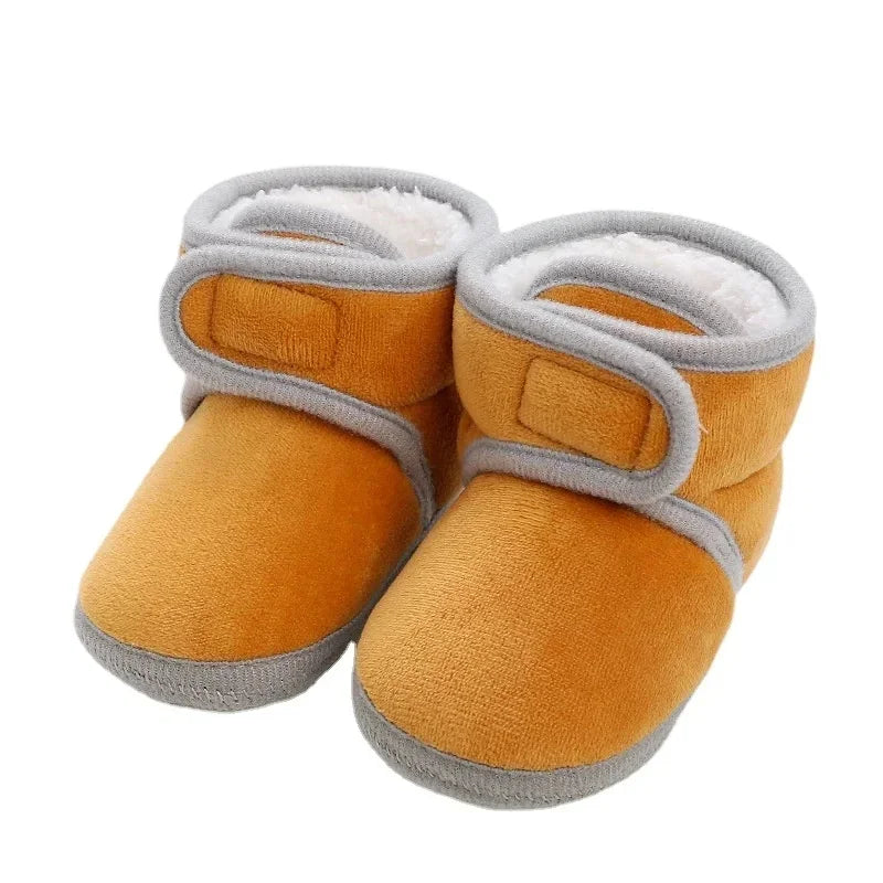 NEW Newborn Baby Socks Shoes Boy Girl Toddler First Walkers Booties Cotton Soft Anti-slip Warm Infant Crib Shoes