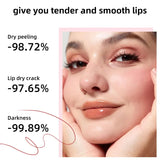 Lip Plumping Gloss Oil Moisturizing Lip Balm Lipstick Exfoliating For Pink Lips Care Moisturizer Female Makeup Korean Cosmetics