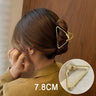 Metal Geometric Triangle Hair Claws Girls Popular Hair Catches Hair Clips Hair Accessories For Women Fashion Hairpins Hairgrips