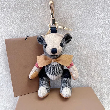 Doll Teddy Bear Backpack Cartoon Limb Rotation Cashmere Wool Bag Ornament Car Keychain