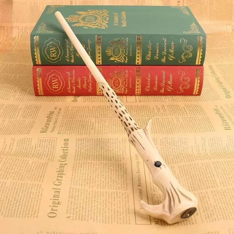 Harri Electronic Magic Stick Shooting Wand Cosplay Toy Hermione Dumbledore Sirius Snape Magical Wand for Kids Toy Halloween Gift