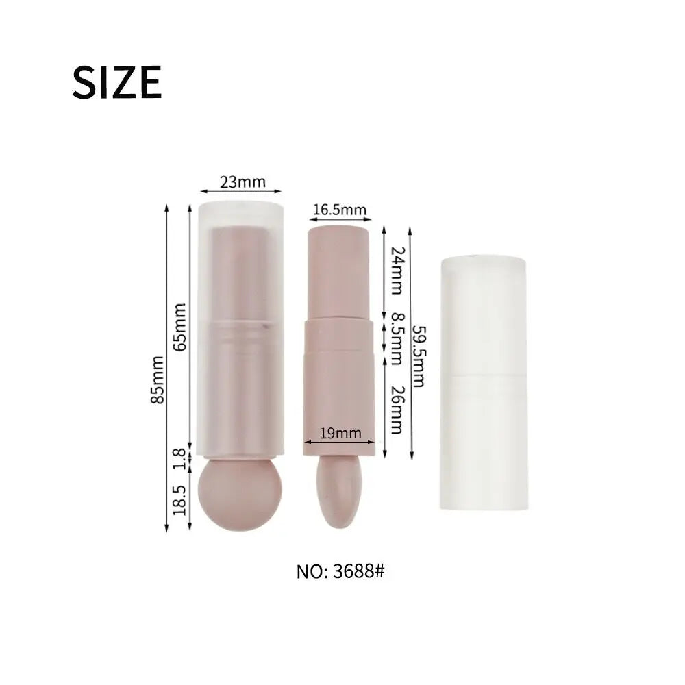 12.1mm Lip Balm Tubes Empty Makeup Concealer Stick Containers Lip Stick Tools Cosmetic Highlights Accessories Lipstick Tubes