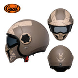 Modular Motorcycle Helmet Full Face Helmet Open Face Helmet Double Lens DOT ECE APPROVED OP12A Man Woman Retro Moto Helmets