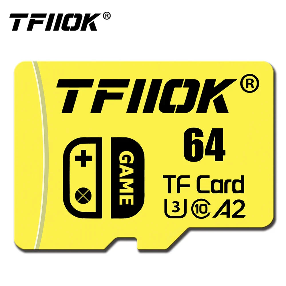 TFMICROSD Card For Nintendo Switch 128GB Memory Card 256GB High Speed Class10 Mini TF Flash Card For Diy Gaming Computer/Camera