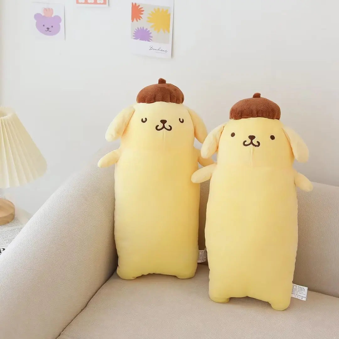 65cm Pom Pom Puirn Long Body Plush Toys Kawaii Sanrio Series Image Stuffed Dolls Lovely Room Decor Bedside Cushion Sofa Pillow