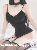 Plus Size Anime Games Cosplay Sexy Costume for Women Lingerie Bodysuit Bathing Suit Open Crotch Costumes Christmas Bodysuit Girl