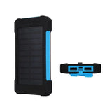 200000mAh Solar Power Bank LEDSOS Flashlight FAST Charging External Battery Portable Waterproof Powerbank for Smart Mobile Phone