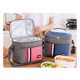 8L Insulated Lunch Bag Cooler Bag Thermal Bag Portable Lunch Box Ice Pack Tote Food Picnic Bags Lunch Bags for Work Storage Bag