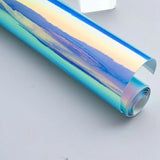 20/30/50CMx1.35M Holographic Blue/Purple/Green Rainbow Chrome Car Motorcycle Wrapping Body Film Sticker Sheets Vinyl Wrap