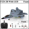 2024 New F22S 2.4G 4CH 3D6G RC Airplane Raptor F22 Warplane WLtoys A180 Upgrade Version LED Light With Gyroscope Out Door Toys