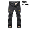 US Hot Sale Men Winter Outdoor Polar Fleece Hiking Ski Pants Military Softshell Windproof Warm Trousers Women Plush Camping Pant