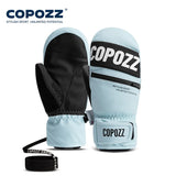 COPOZZ 3M Thinsulate Thick Adult Teenage Professional Snowboard Ski Gloves Windproof Winter Warm Thermal Snow Mittens Snowmobile