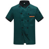 Professional Short Sleeve Chef Jacket for Food Service Industry