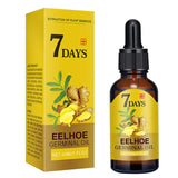 7 Days Fast Ginger Hair Growth Serum Anti-loss Hair Regrowth Essential Oil Repair Damaged Hair Roots Hair Care For Women Men