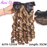 AS  Synthetic Retro Ponytail with Comb Europen Princess Curly Puff Ponytail Clip in Hair Tail Natural False Hair Extension