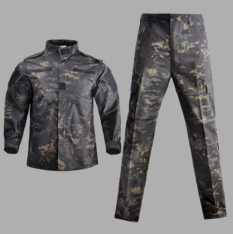 Combat Military Uniform Camo Tactical Suit Safari Men Army Special Forces Coat Pant Fishing Camouflage Militar Hunting Clothes