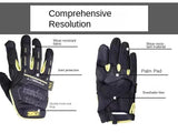 High Quality Tactical Semi-full Finger Super Technician Long Finger Outdoor Sports Cycling Fitness Touch Screen Anti-slip Gloves