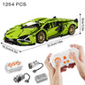 Riceblock Technical 1:14 Racing Sport Car Model Building Blocks Bricks MOC City Vehicle Supercar Adult Toy For Boy Children Gift