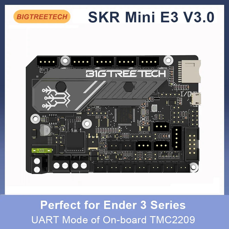 BIGTREETECH BTT SKR Mini E3 V3.0 Motherboard With TMC2209 UART VS SKR 2 3D Printer Mainboard for Ender 3 Ender 5 Pro CR 10