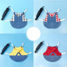 Rabbit Clothes Denim Jacket Cute Bunny Vest Harness Leash Collar Rabbit Clothing Suit Ferret Bunny Hamster Small Pet Supplies