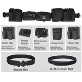 Yakeda Army User Outdoor Black Hunting Tactics Law Enforcement Duty Security Traffic Police air gun Belt