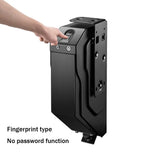 Fingerprint/Password Gun Safes Pistol Safe Box Steel Gun Box Security Guns Fingerprint Password Unlock Anti-Burglary With Keys