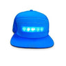 Unisex Baseball Cap USB Rechargeable Bluetooth APP Programmable LED Scrolling Message Display Board Hip Hop Street Snapback Hat